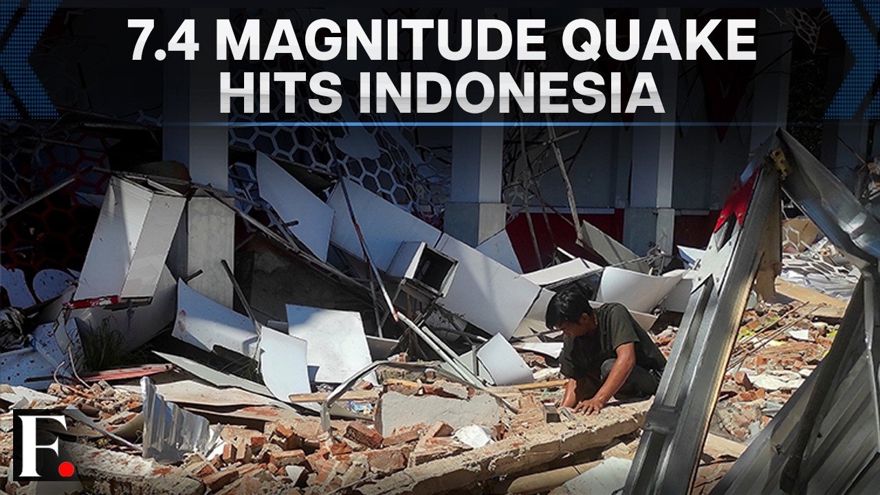 Powerful magnitude-7.4 earthquake strikes Indonesia, tsunami warning issued